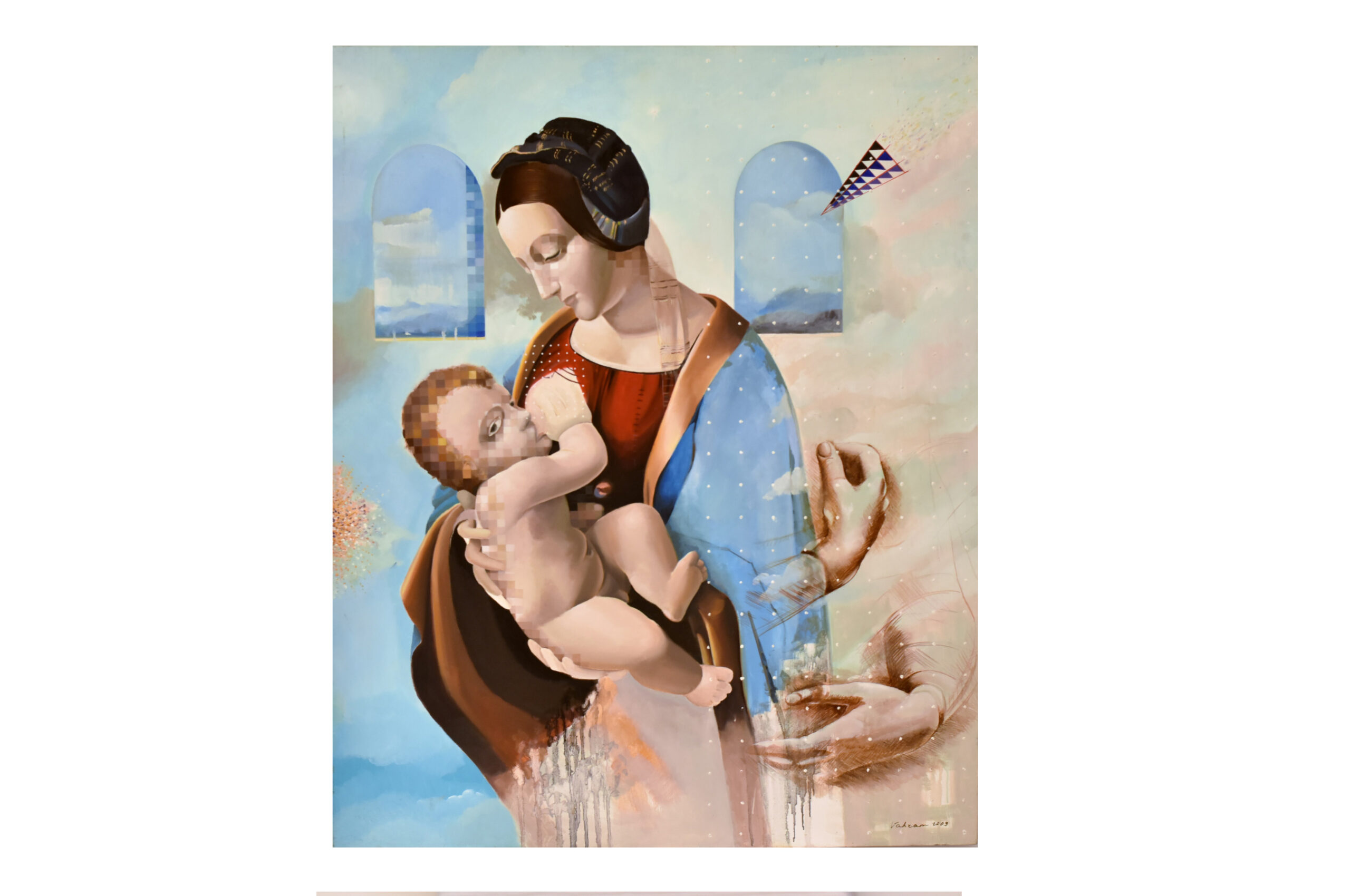 "Mother of God" from the series "Memories of Leonardo"