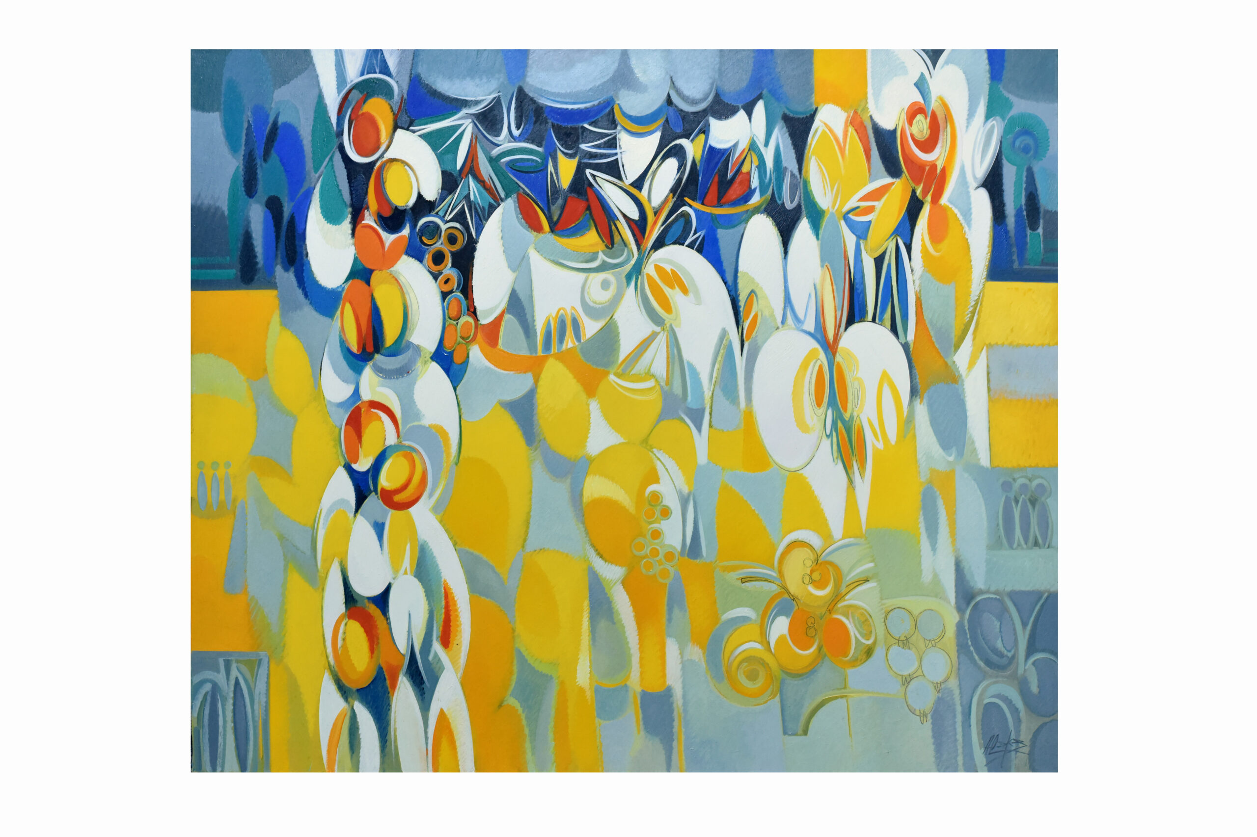 "Arevod Yergri Meghetin" which translates to "Sunny Country's Melody"